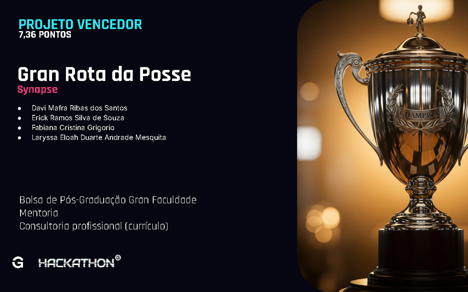 Área reservada para screenshot do projeto Gran Rota da Posse